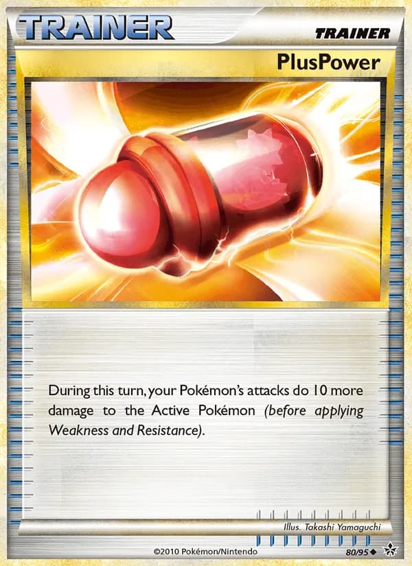 PlusPower card in English