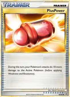 PlusPower card in English