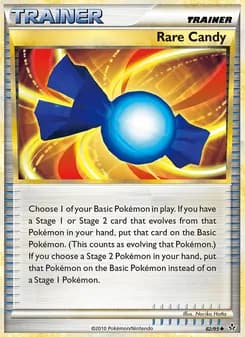 Rare Candy card in English