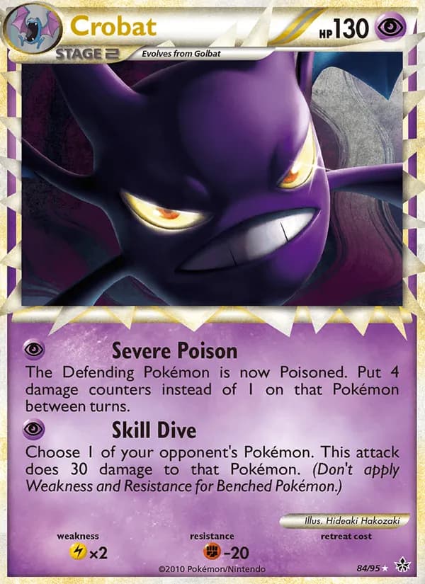 Crobat card in English