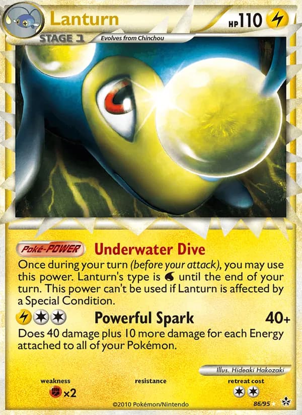 Lanturn card in English