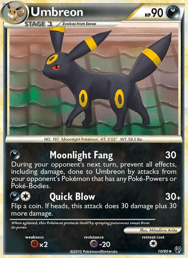Umbreon card in English