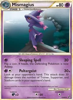 Mismagius card in English