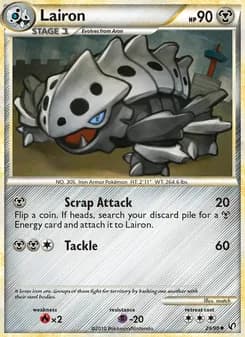 Lairon card in English
