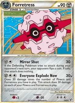 Forretress card in English