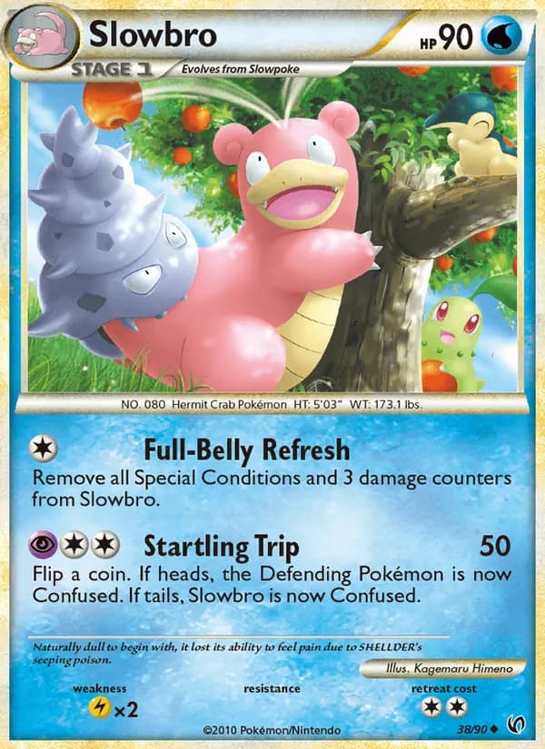 Slowbro card in English