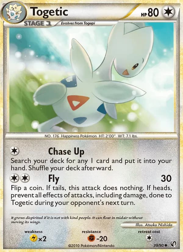 Togetic card in English