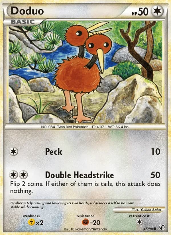 Doduo card in English