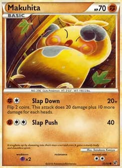 Makuhita card in English
