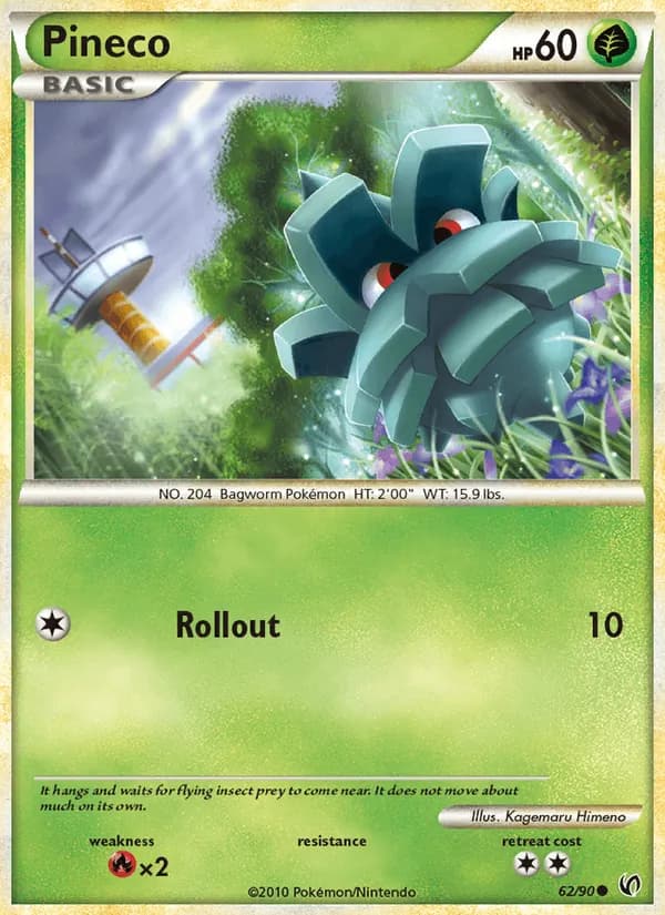 Pineco card in English