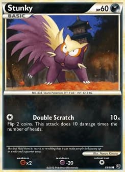 Stunky card in English