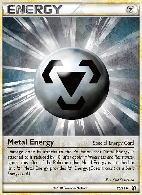 Metal Energy card in English