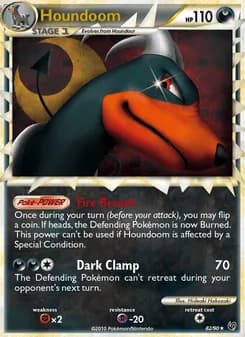 Houndoom card in English