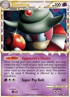 Slowking card in English