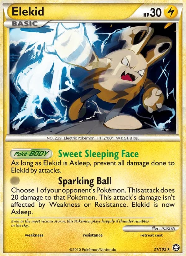 Elekid card in English