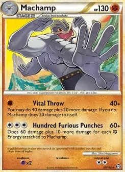 Machamp card in English