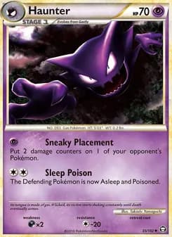 Haunter card in English