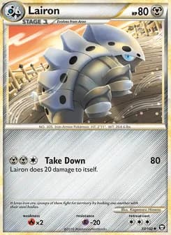 Lairon card in English