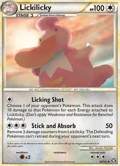 Lickilicky card in English