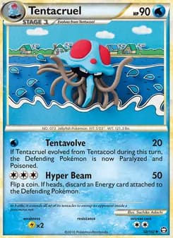 Tentacruel card in English