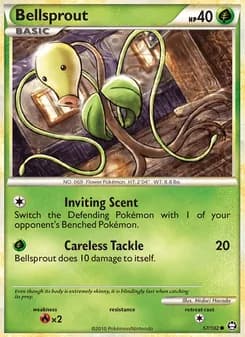 Bellsprout card in English