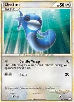 Dratini card in English