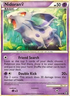 Nidoran♀ card in English