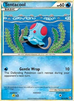 Tentacool card in English