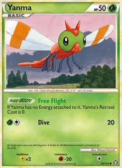 Yanma card in English