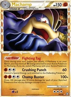 Machamp card in English