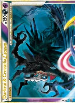 Darkrai & Cresselia LEGEND card in English