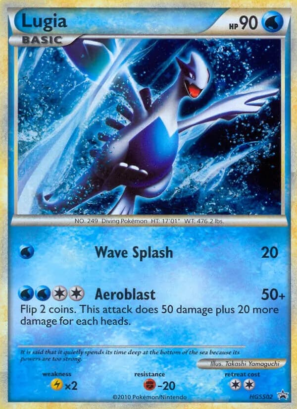 Lugia card in English