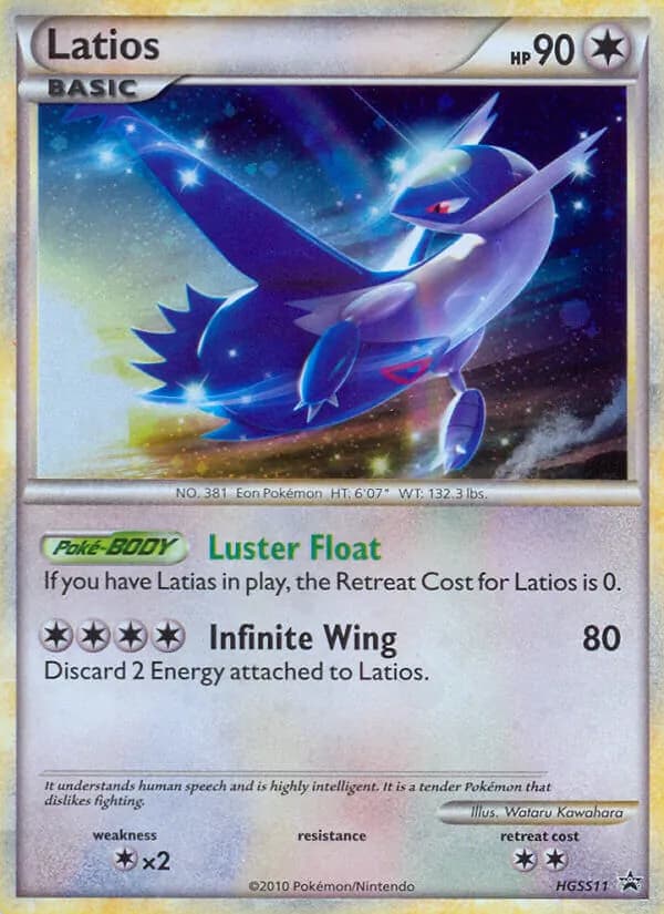 Latios card in English