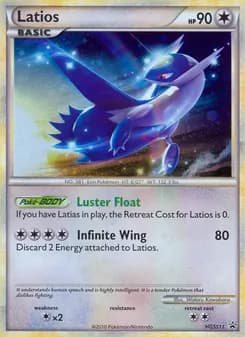 Latios card in English