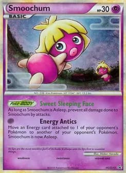 Smoochum card in English