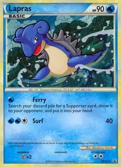 Lapras card in English