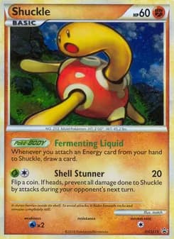 Shuckle card in English