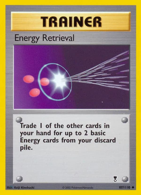 Energy Retrieval card in English