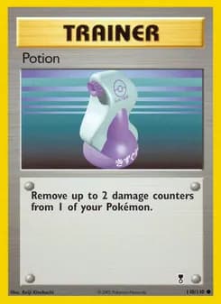 Potion card in English