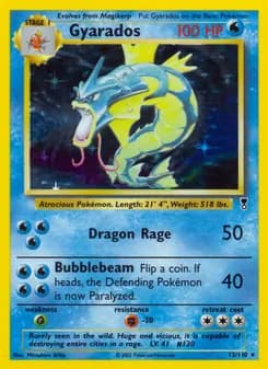 Gyarados card in English