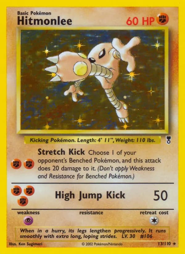 Hitmonlee card in English