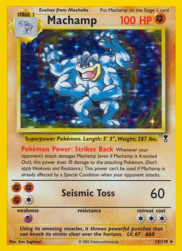 Machamp card in English