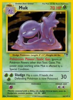 Muk card in English