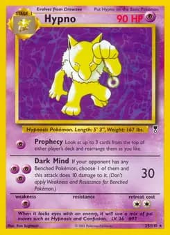 Hypno card in English