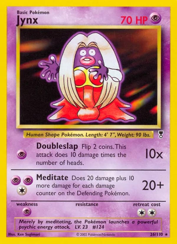 Jynx card in English