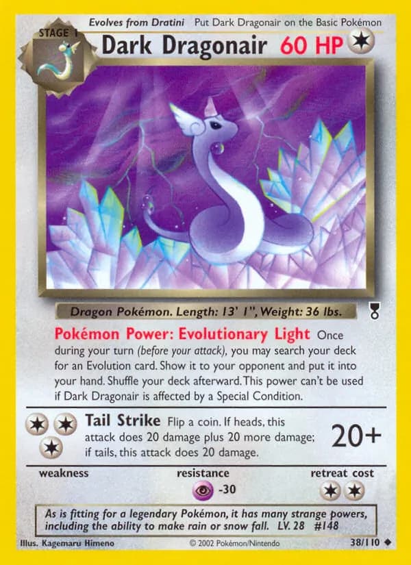 Dark Dragonair card in English
