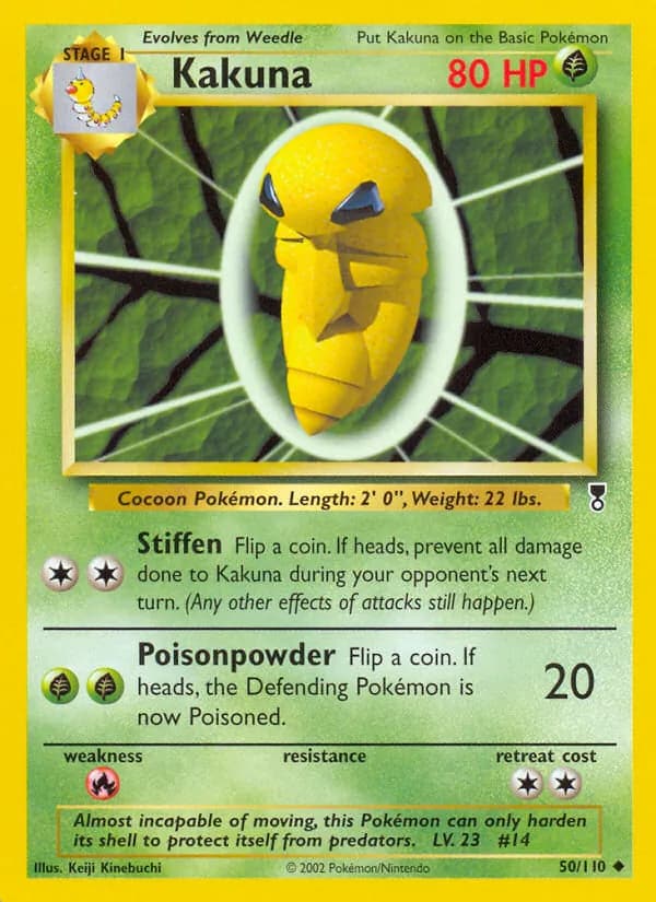 Kakuna card in English