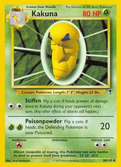 Kakuna card in English