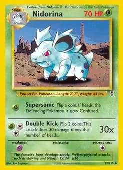 Nidorina card in English