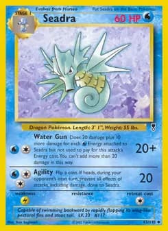 Seadra card in English